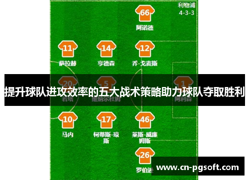 提升球队进攻效率的五大战术策略助力球队夺取胜利