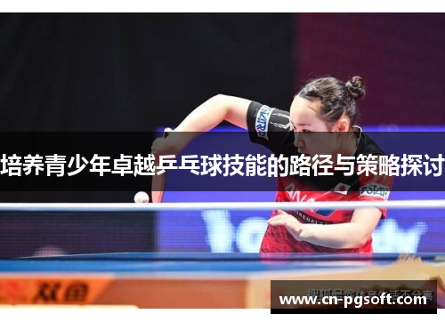 培养青少年卓越乒乓球技能的路径与策略探讨