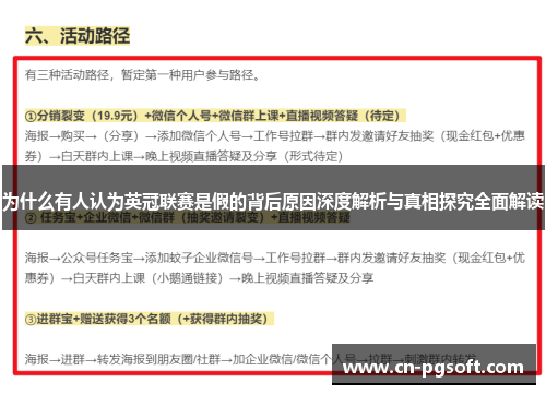 为什么有人认为英冠联赛是假的背后原因深度解析与真相探究全面解读